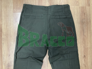 PANTALONI F2 NUOVA VERSIONE IN CANVAS SENZA FODERA - VERDE - SAFARI SPORT (SHEPAN01) !!!FINE SERIE!!!