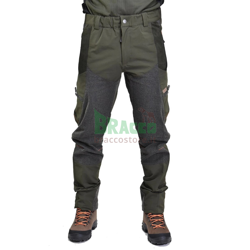 Pantalone elasticizzato con rinforzi - masseria - (36 new) - outlet