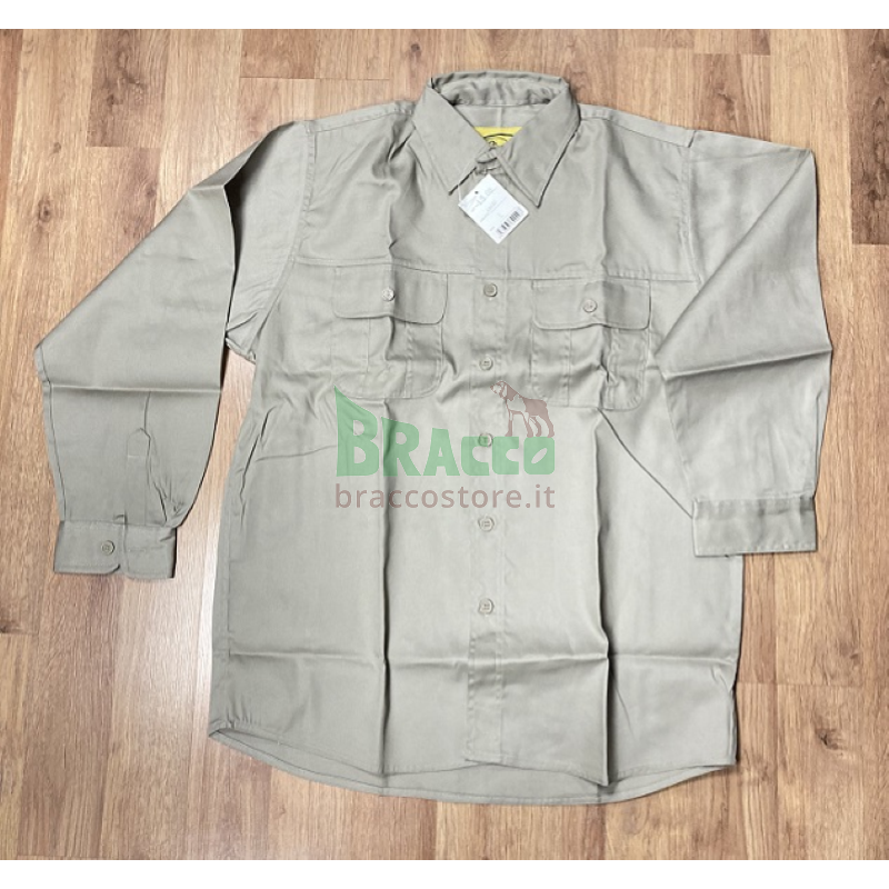Camicia 1500 - kaki - follow me (1500) !!!fine serie!!!
