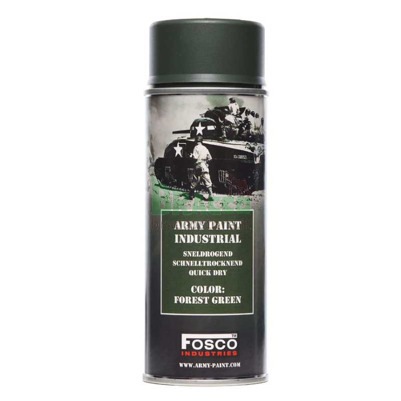 VERNICE SPRAY - ARMY PAINT 400ML - FOREST GREEN - FOSCO
