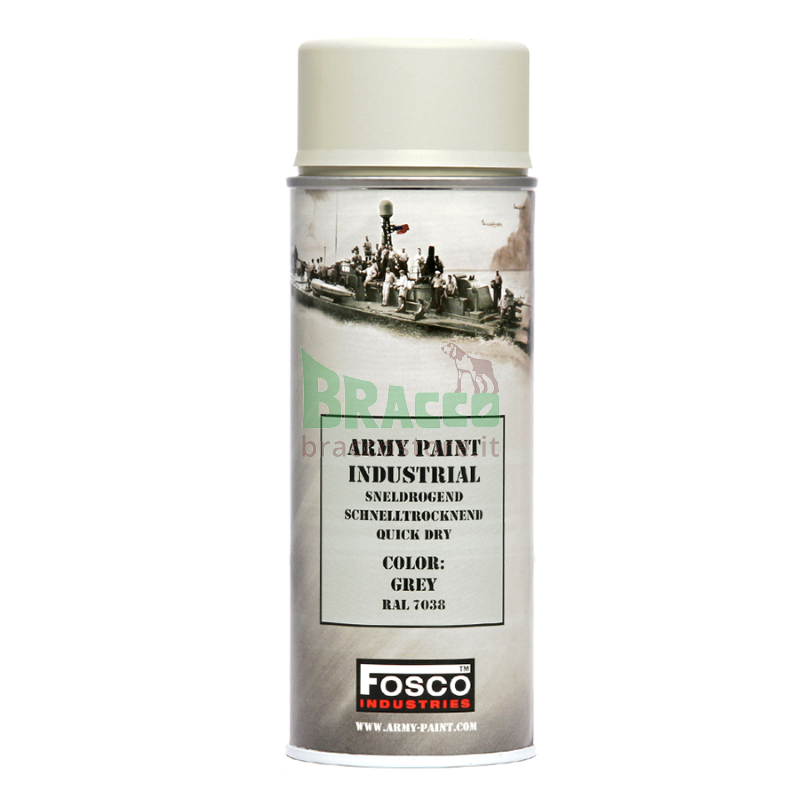 Vernice spray - army paint 400ml - grey - fosco - in promo sino ad esaurimento scorte