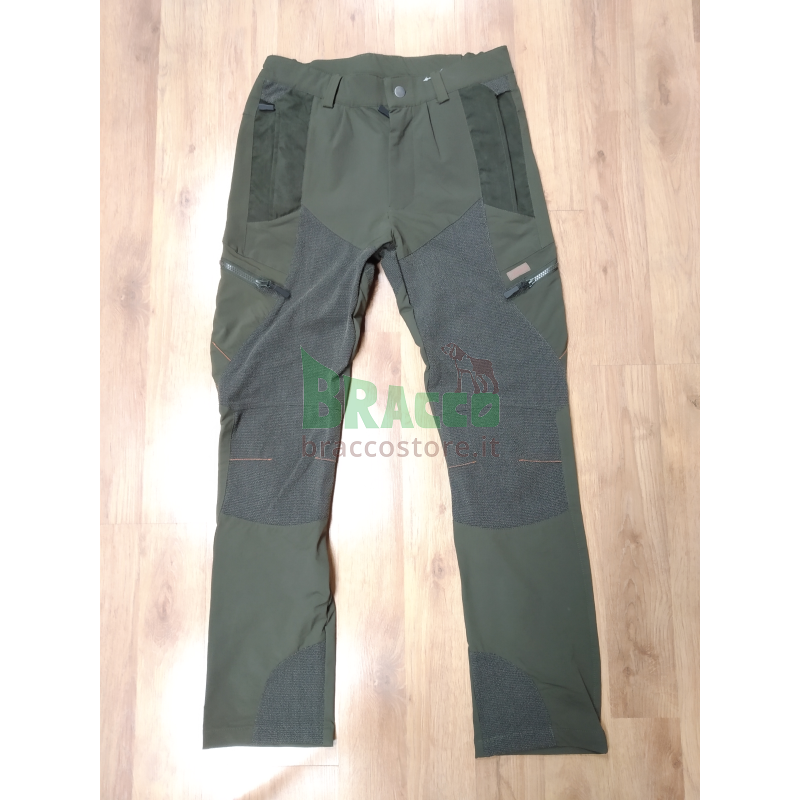 Pantalone elasticizzato con rinforzi - masseria - (36 new) - outlet