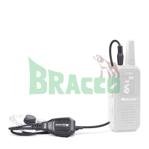 Ma31-777pro microfono con auricolare pneumatico - 1 pin - midland (c1438) - outlet - ultimi pezzi!