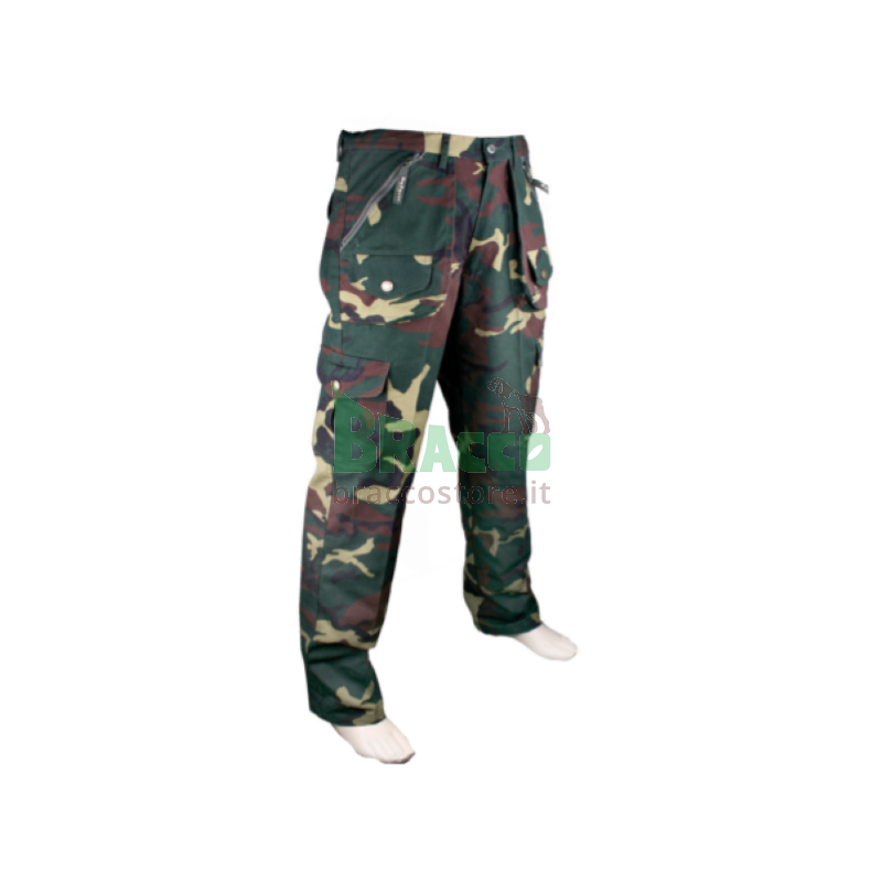 PANTALONI IN COTONE PESANTE E FODERATO - WOODLAND - SAFARI SPORT (RR54F) !!!FINE SERIE!!!