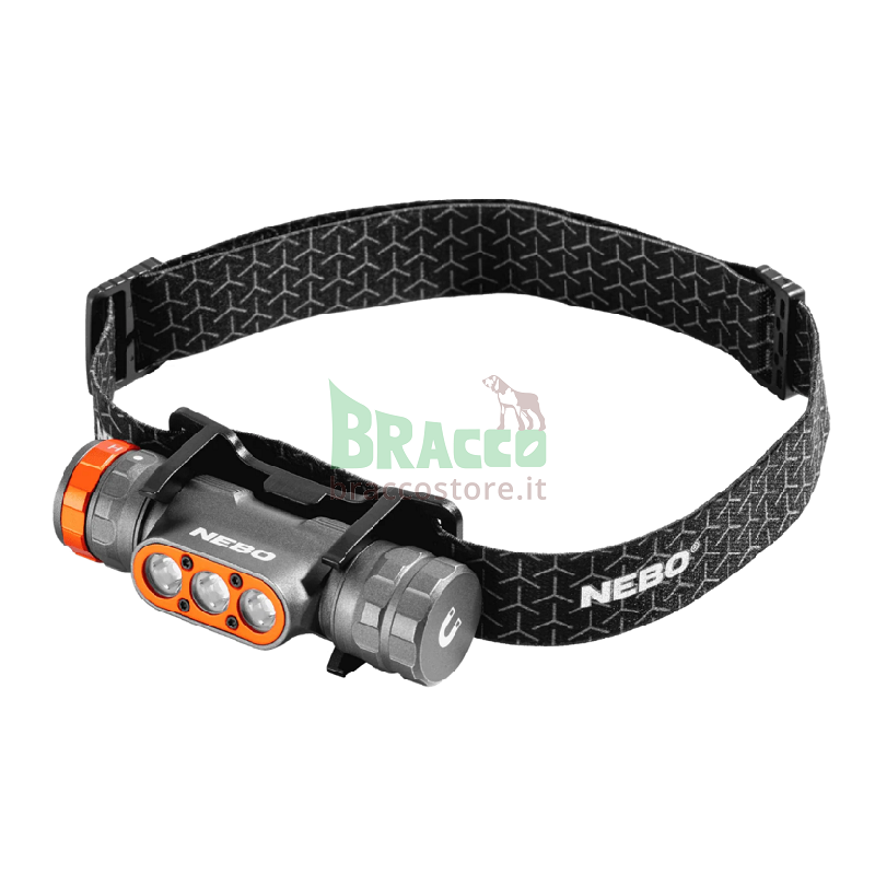 Torcia frontale ricaricabile - transcend 1500 - 1500 lumen - nebo