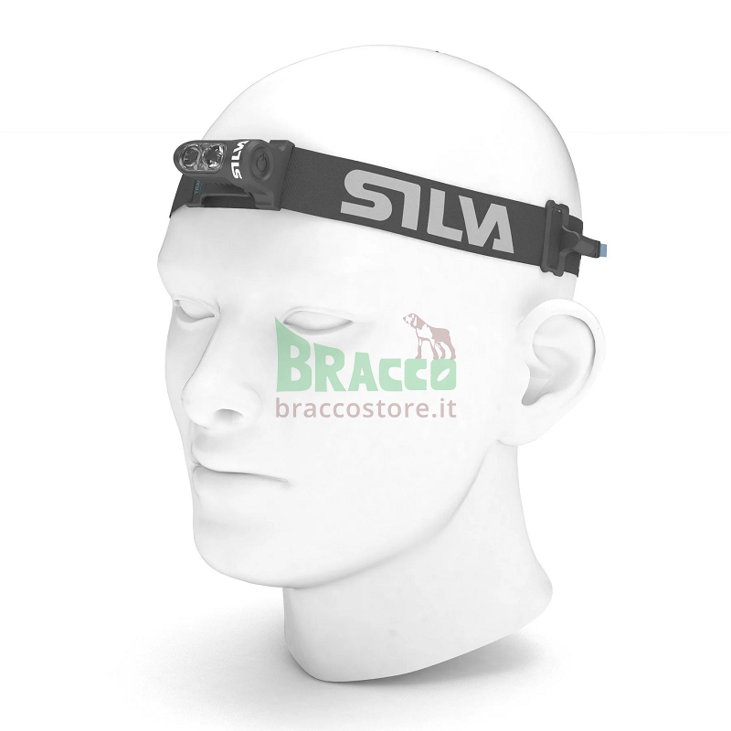 Torcia frontale ricaricabile - trail runner free ultra - 400 lumen - silva