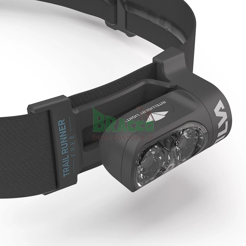 Torcia frontale ricaricabile - trail runner free ultra - 400 lumen - silva