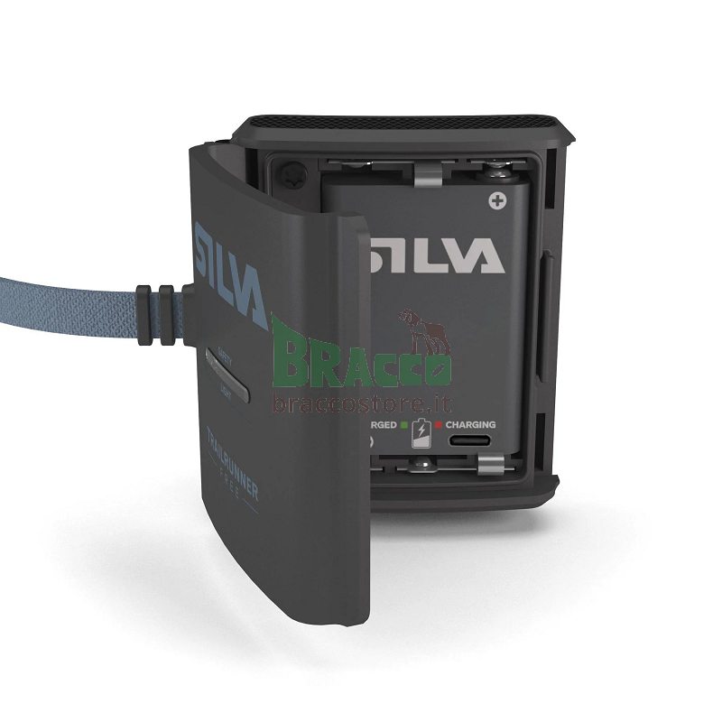 Torcia frontale ricaricabile - trail runner free ultra - 400 lumen - silva