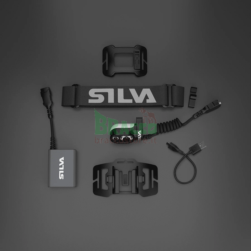 Torcia frontale ricaricabile - cross trail 7r - 600 lumen - silva