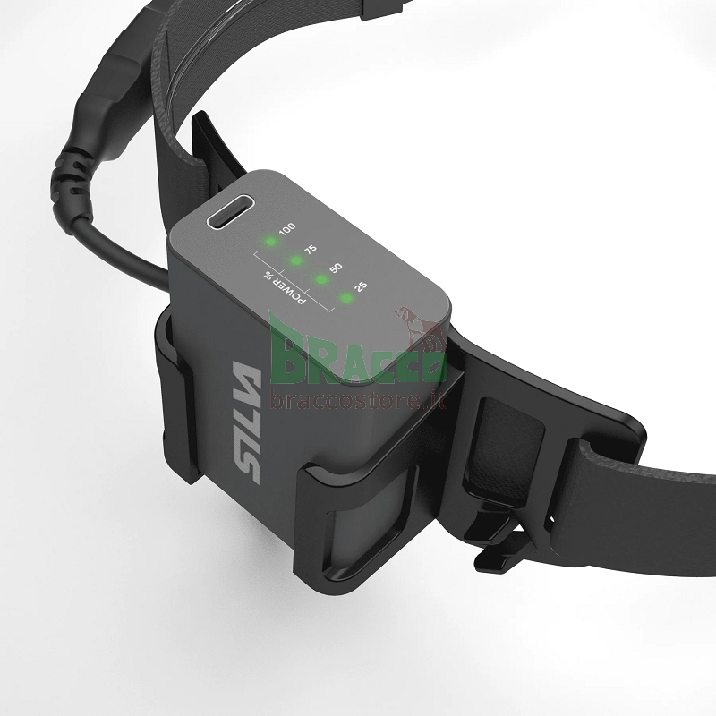 Torcia frontale ricaricabile - cross trail 7r - 600 lumen - silva