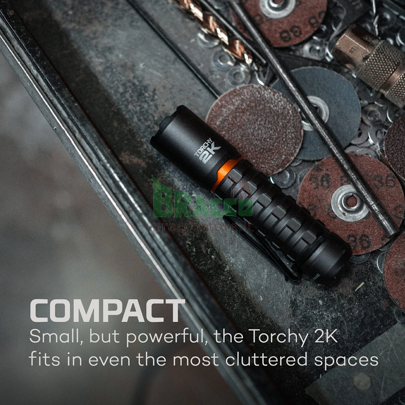 Torcia ricaricabile - torchy 2k - 2000 lumen - nebo