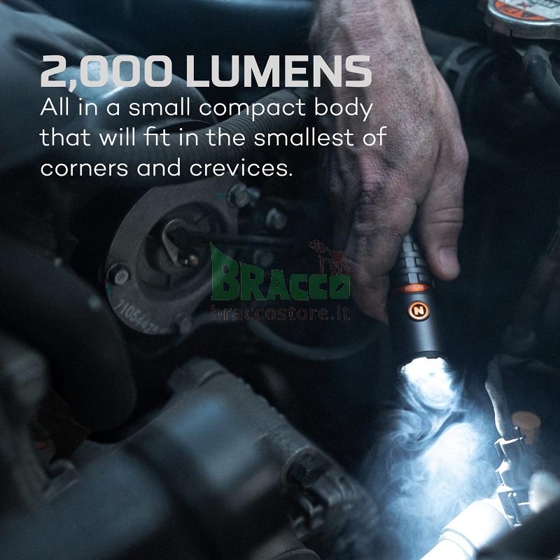 Torcia ricaricabile - torchy 2k - 2000 lumen - nebo
