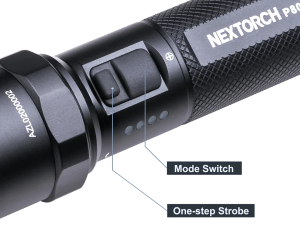 Torcia ricaricabile - p80 - 1600 lumen - nextorch