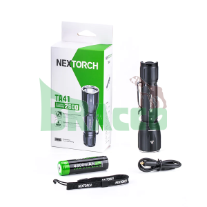 Torcia ricaricabile - ta41 - 2600 lumen - nextorch