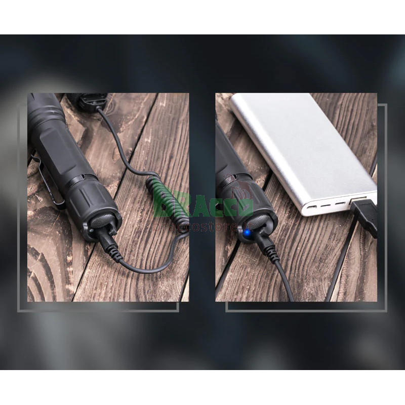 Torcia ricaricabile - ta41 - 2600 lumen - nextorch