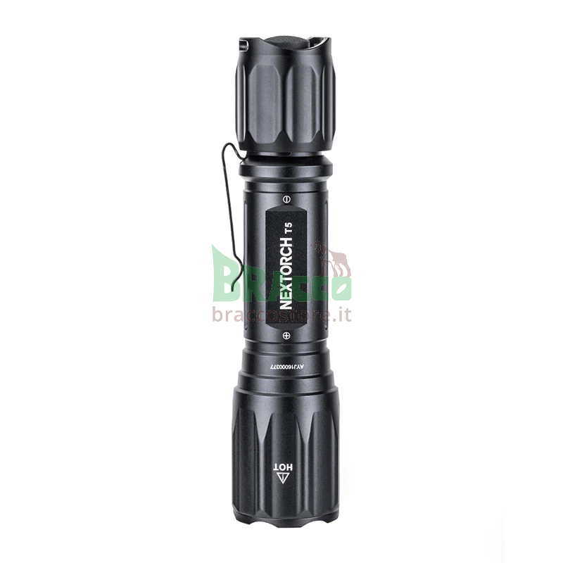 Torcia in set per montaggio al fucile - t5 hunting set - 760 lumen - nextorch