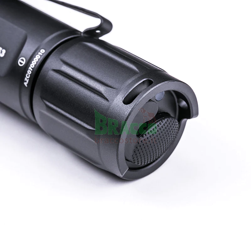 Torcia ricaricabile in set per montaggio al fucile - t53 hunting set - 760 lumen bianca + 129 lumen verde + 109 lumen rossa - nextorch