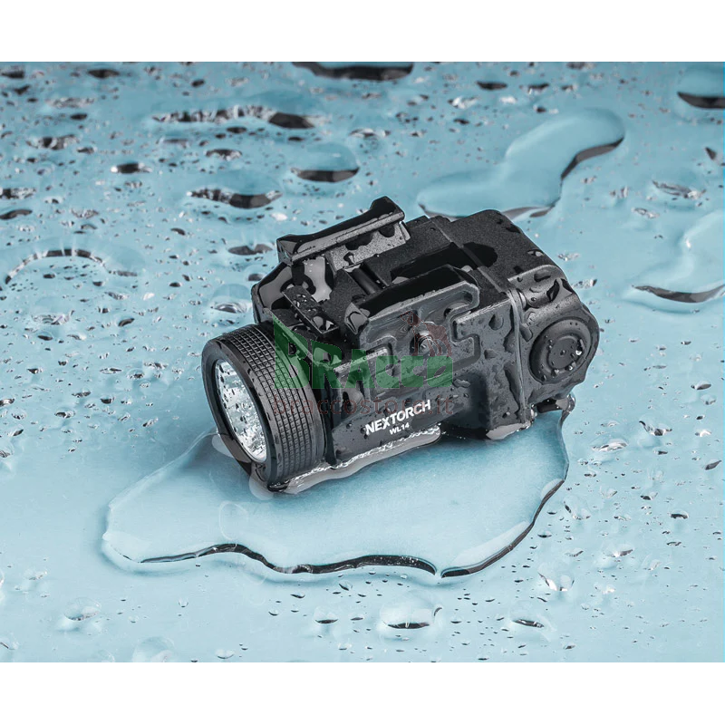Torcia tattica ricaricabile per pistola - wl14 - 500 lumen - nextorch