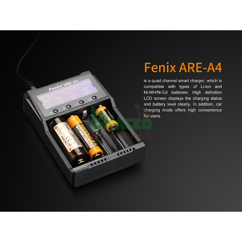 Caricabatterie Multifunzione ARE-A4 - Fenix - Offerta per Rinnovo Collezione