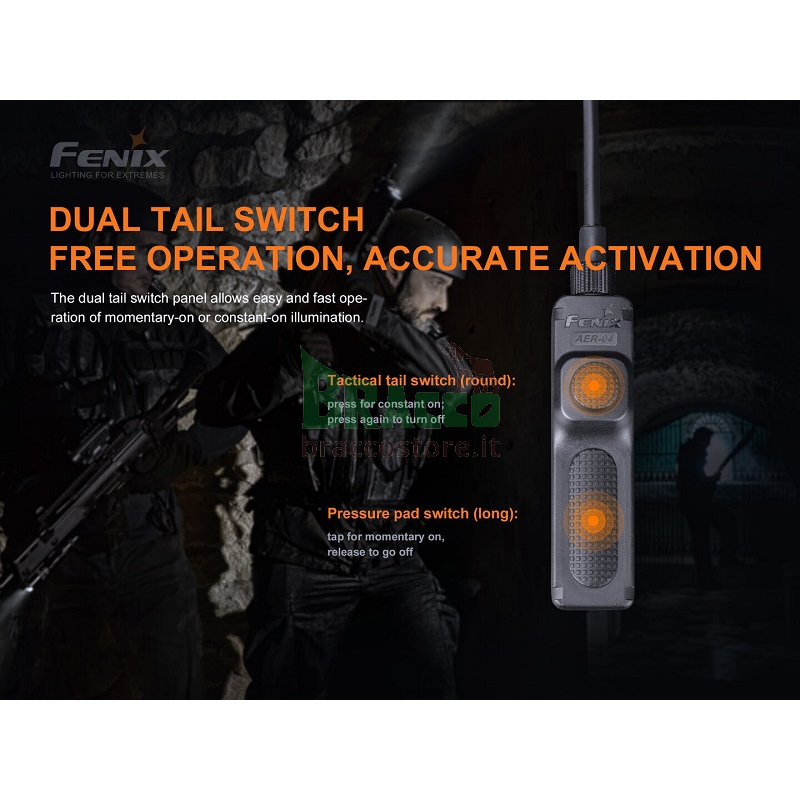 Cavetto Remoto AER-04 per HT18, TK30, TK22 V2.0 e TK22UE - Fenix - Offerta per Rinnovo Collezione