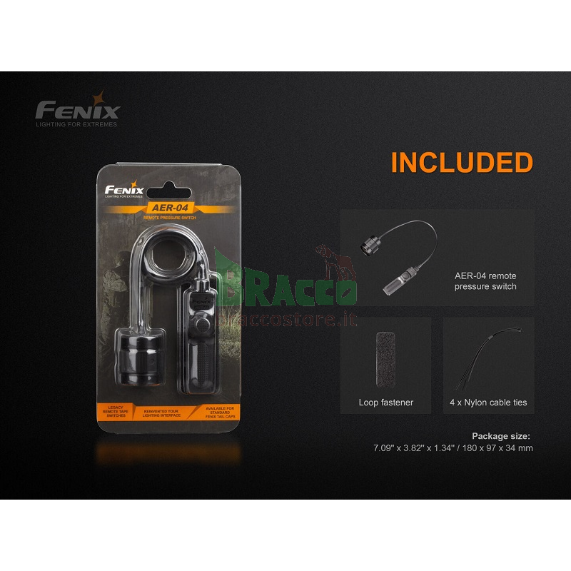Cavetto Remoto AER-04 per HT18, TK30, TK22 V2.0 e TK22UE - Fenix - Offerta per Rinnovo Collezione
