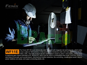 Torcia LED ATEX Antideflagrante WF11E 200 Lumen - Fenix - Offerta per Rinnovo Collezione
