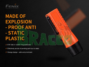 Torcia LED ATEX Antideflagrante WF11E 200 Lumen - Fenix - Offerta per Rinnovo Collezione