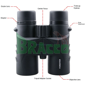 Binocolo 10x42 impermeabile - forester - vector optics