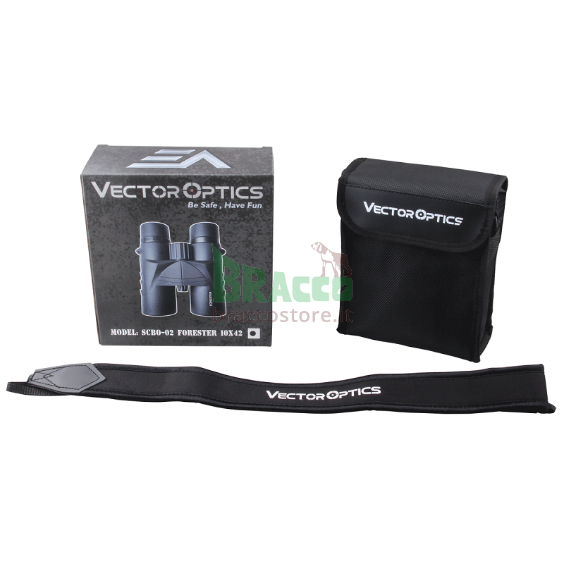 Binocolo 10x42 impermeabile - forester - vector optics