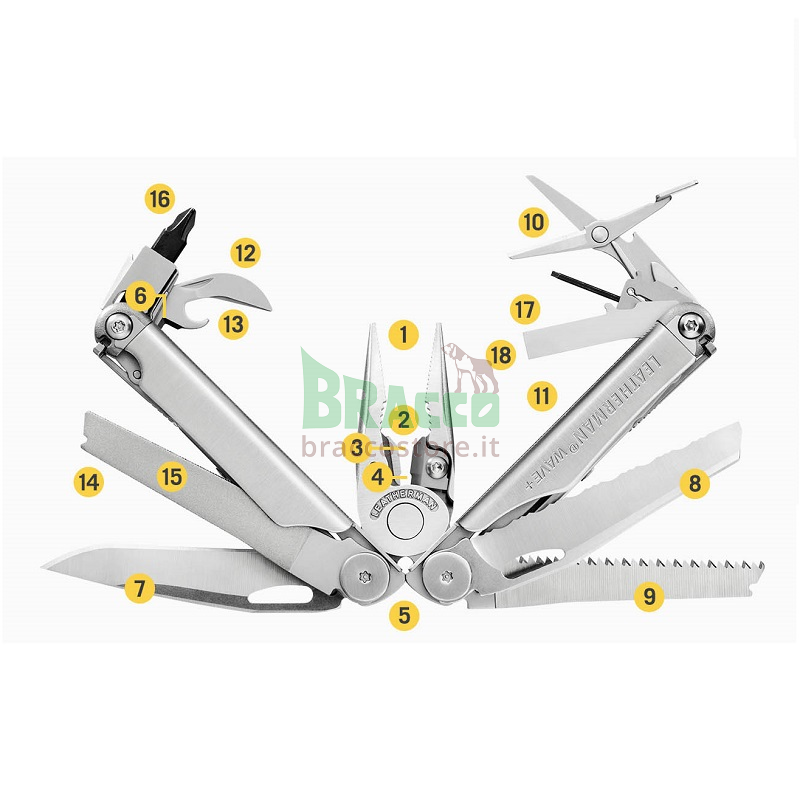 Pinza multiuso wave plus - leatherman (ltg832524)
