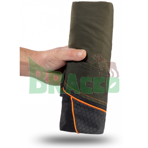 Gilet Sniper - Linea 18000 - Verde con bande arancio - Trabaldo (12100/19300 TITANIAL V.A.)
