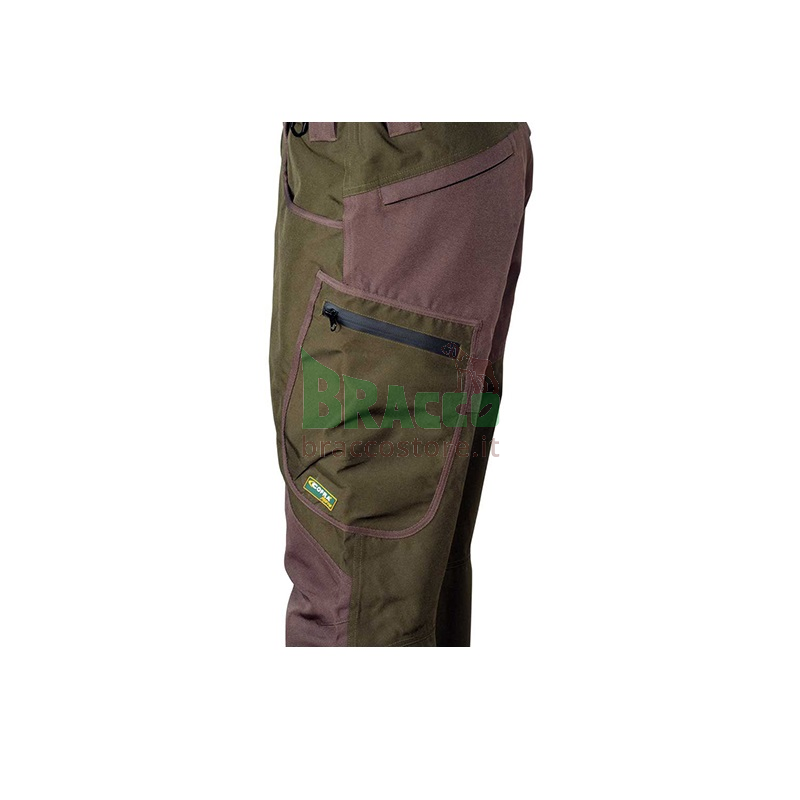 Pantalone da caccia wittenau 100%poliestere + membrana tpu - cofra (v540-0-08) - outlet