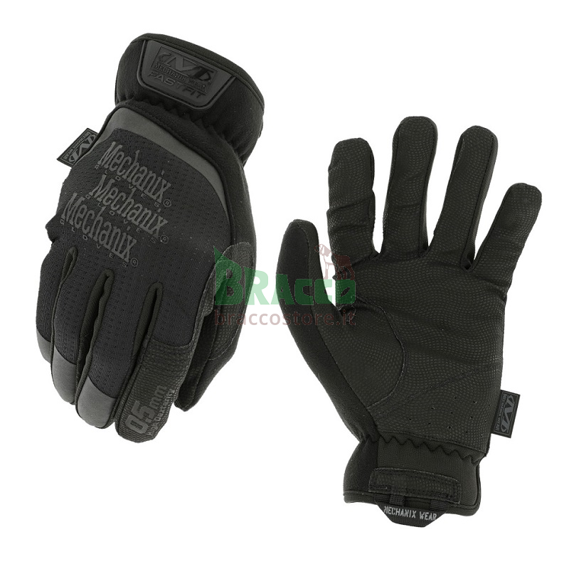 Guanti tattici - fastfit covert 0,5mm - nero - mechanix wear (mx-tsff-55bb)