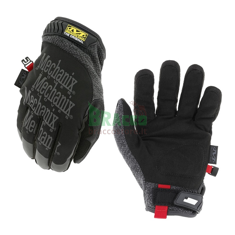 Guanti tattici - coldwork original - nero/grigio - mechanix wear (mx-cwkmg-58 b)