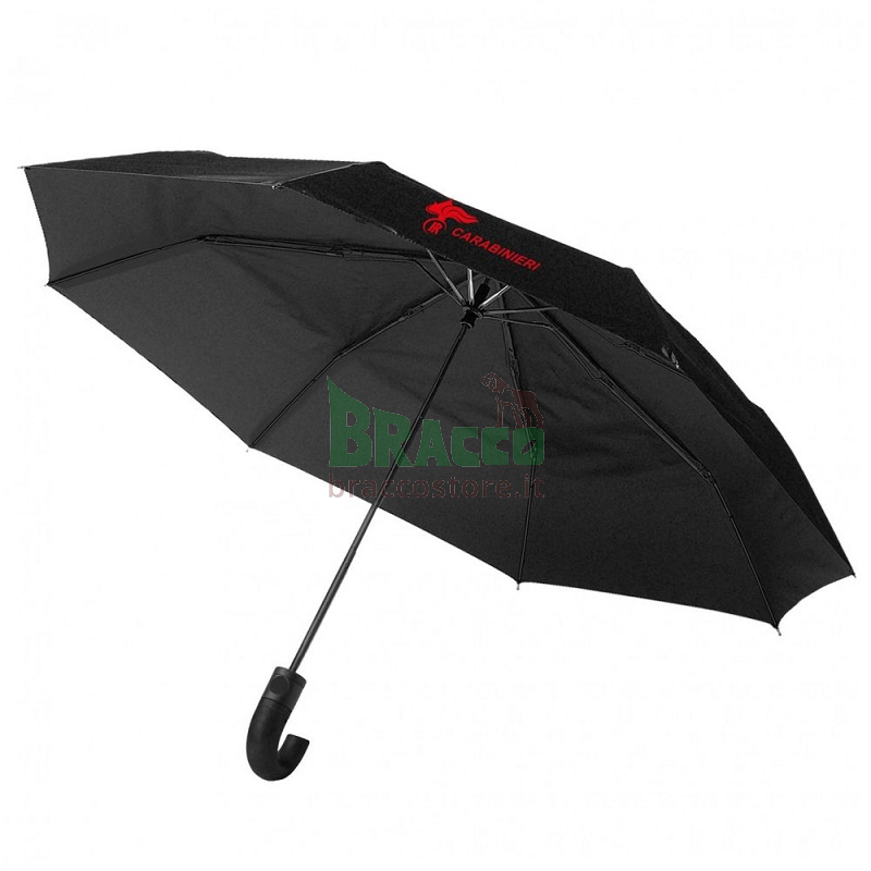 Ombrello automatico nero con logo carabinieri