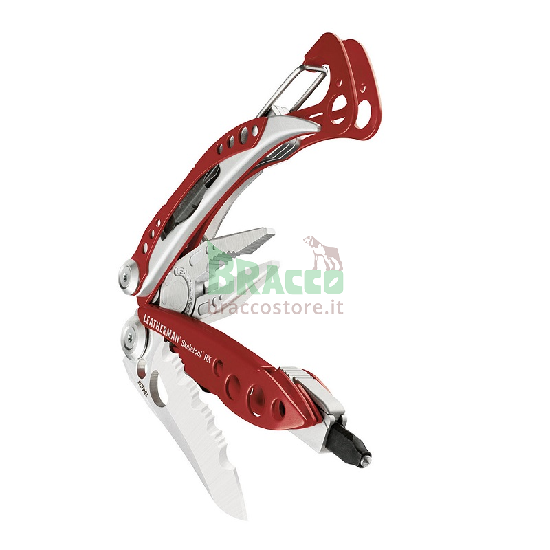 Pinza multiuso skeletool rx - red - leatherman (ltg832310)