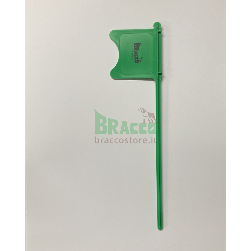 Safety flag per arma lunga - lunghezza 210mm - verde