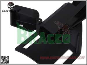 Fondina competitive style per glock - nera - emersongear