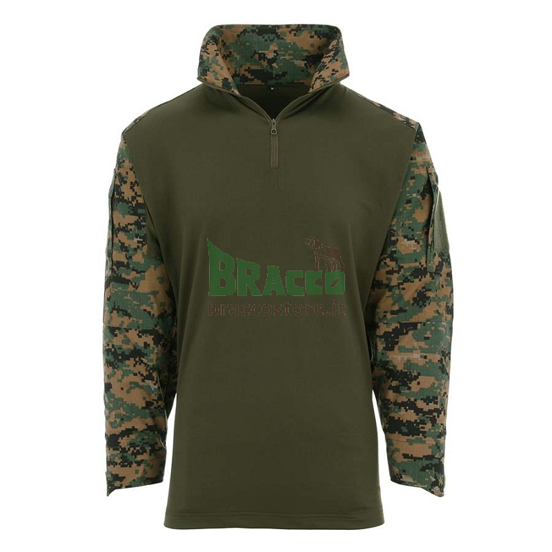 Combat shirt in poliestere e cotone - ubac - 101 inc