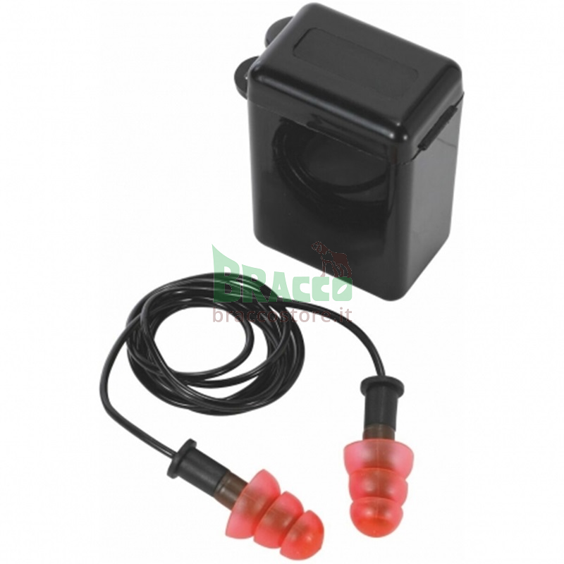 Tappi Auricolari Riutilizzabili con Cordino SNR 29 dB - HOLEX