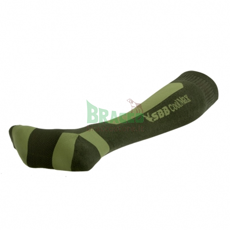 Calze militari in coolmax® - verde - sbb (0704)