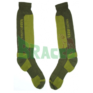 Calze militari in coolmax® - verde - sbb (0704)