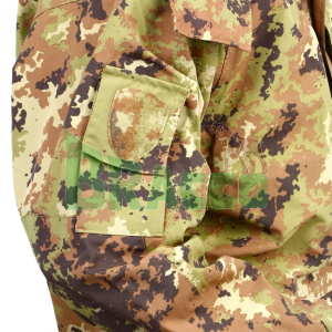Parka impermeabile e traspirante con 2 cappucci con liner generazione ii sbb vegetato - sbb  (3113)