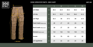 Pantaloni da combattimento con ginocchiere - operator combat pants - 101 inc
