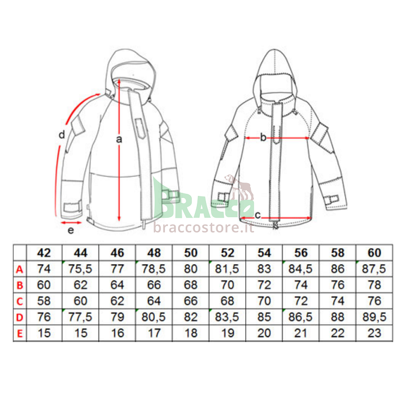 Parka impermeabile traspirante con due cappucci - liner removibile - vegetato italiano - sbb (3102)