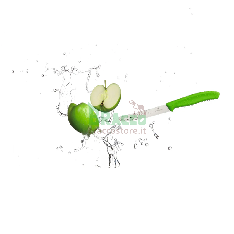 Coltello da tavola ondulato - swiss classic - verde - victorinox (v-6.78 36.l14)