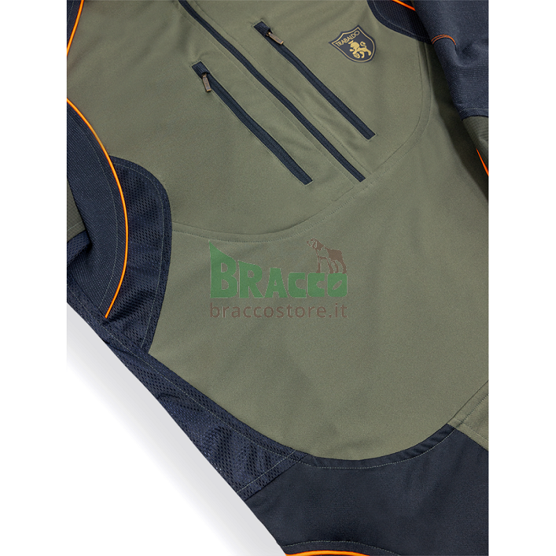 Endurance EVO camicia - Profili arancio - Trabaldo (808/19300Titlig)