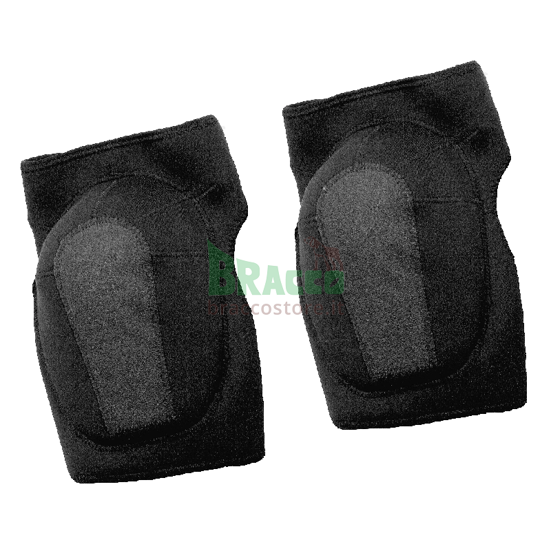 Ginocchiere in neoprene - nere - bracco (brc-140)