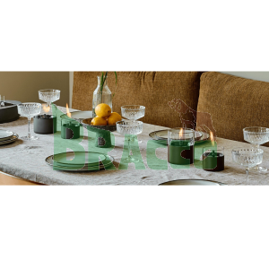 Set 2 candele lilly 8 e 10 - chocolate - tenderflame (tnf tf-600341)