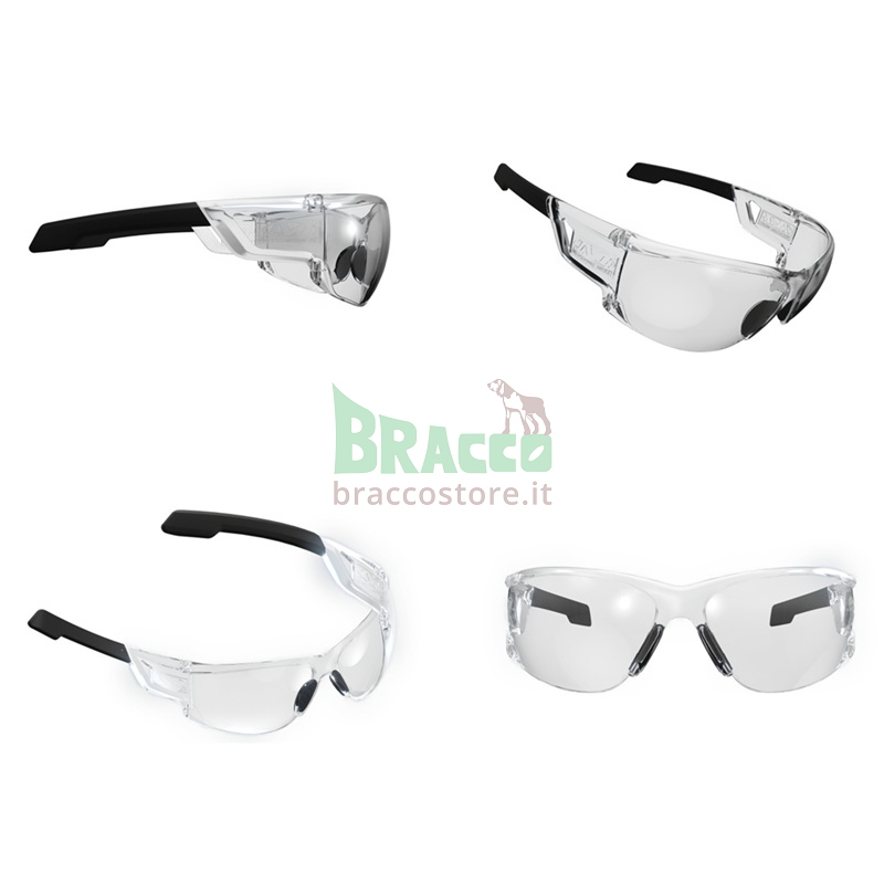 Occhiali Protettivi Balistici Tactical Type-N Trasparenti - Mechanix Wear (VNS2-10AA)